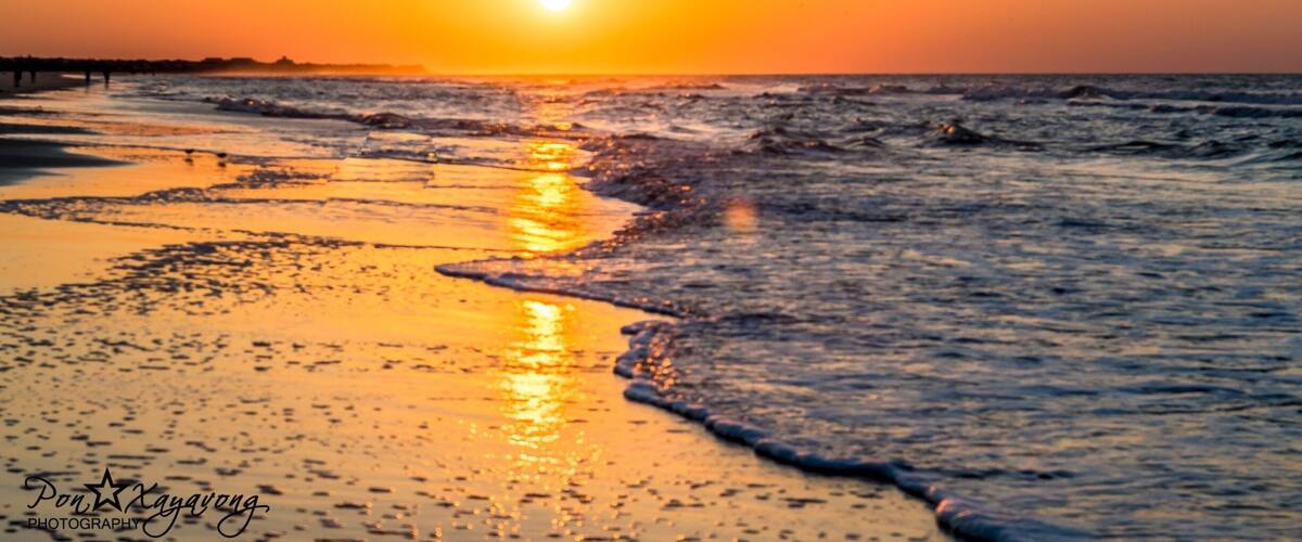 Beautiful sunrise at Isle of Palms peri