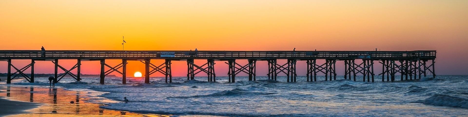 Beautiful sunrise at Isle of Palms peri