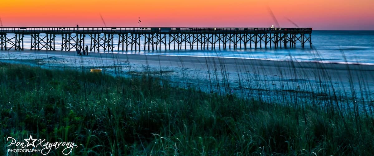 Beautiful sunrise at Isle of Palms peri