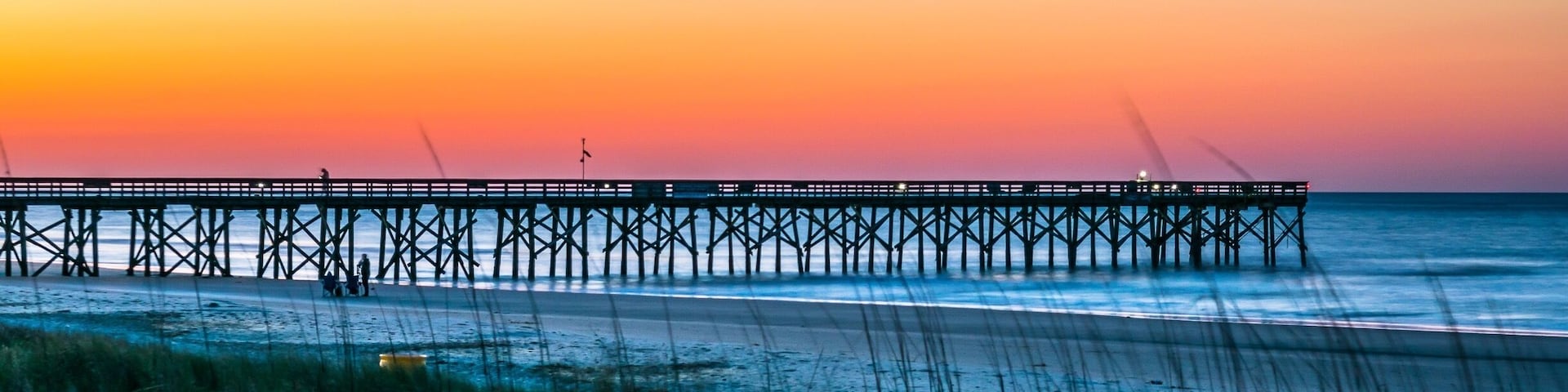 Beautiful sunrise at Isle of Palms peri