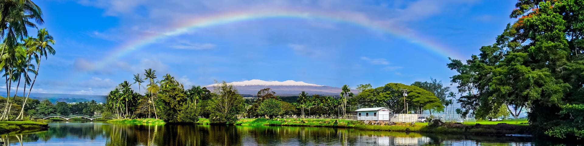 Snow on Maunakea, Hawaii Island