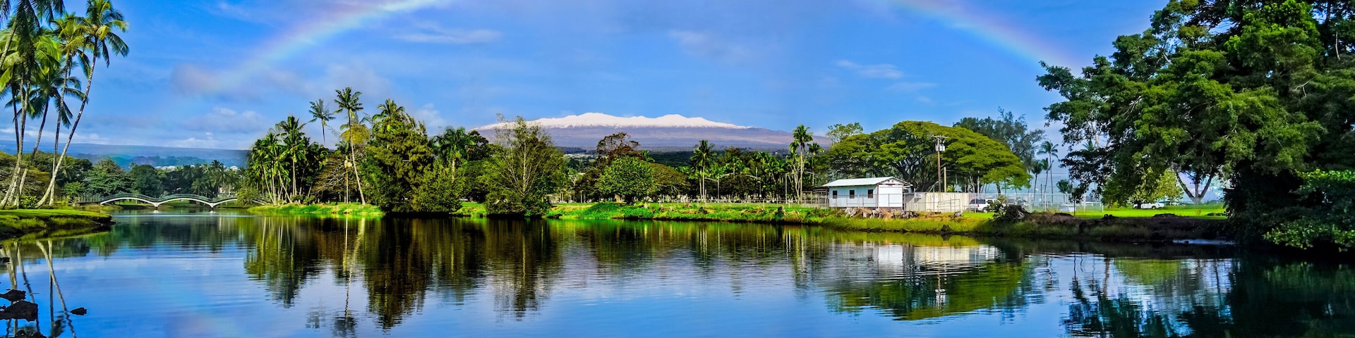 Snow on Maunakea, Hawaii Island