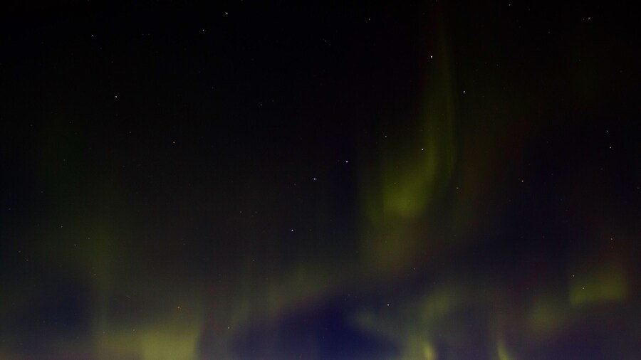 Aurora Borealis as seen from Ski Land, Fairbanks late Nov #lifeatexpedia