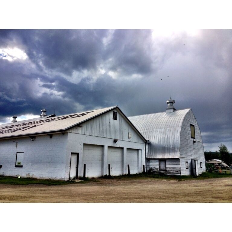 The dairy barn!