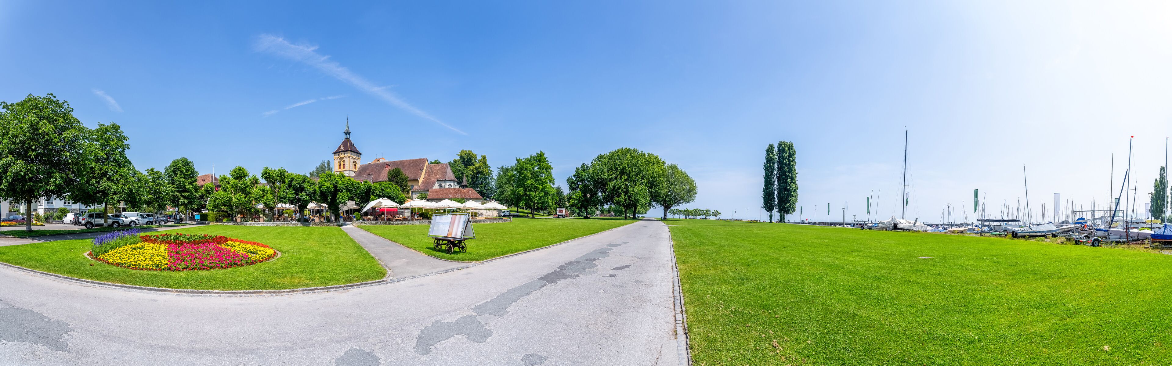 Seepromenade, Bodensee, Arbon, Schweiz 
