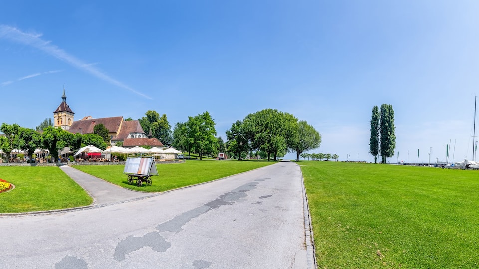 Seepromenade, Bodensee, Arbon, Schweiz