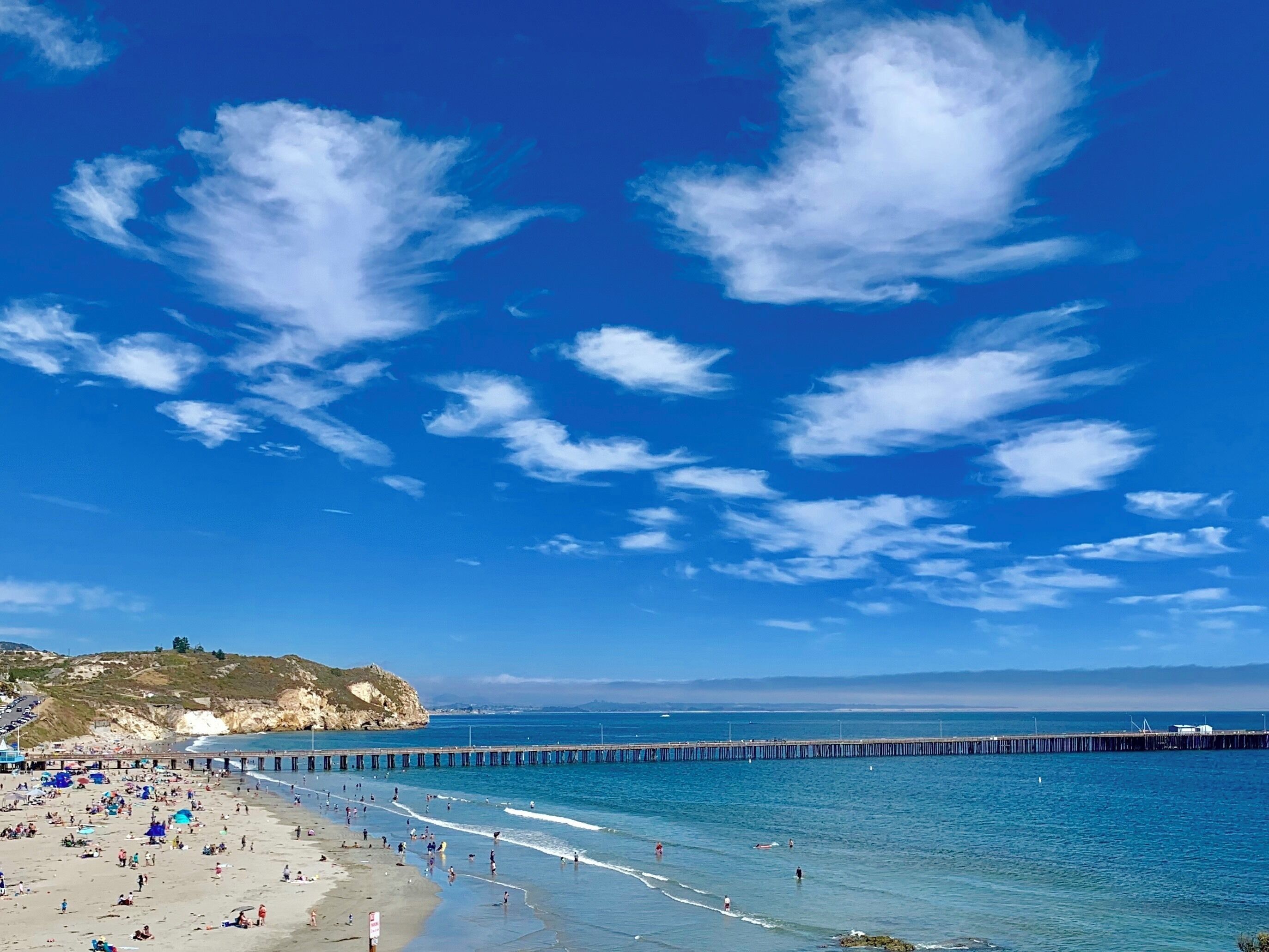 A good spot overlooking San Luis Obispo Bay.