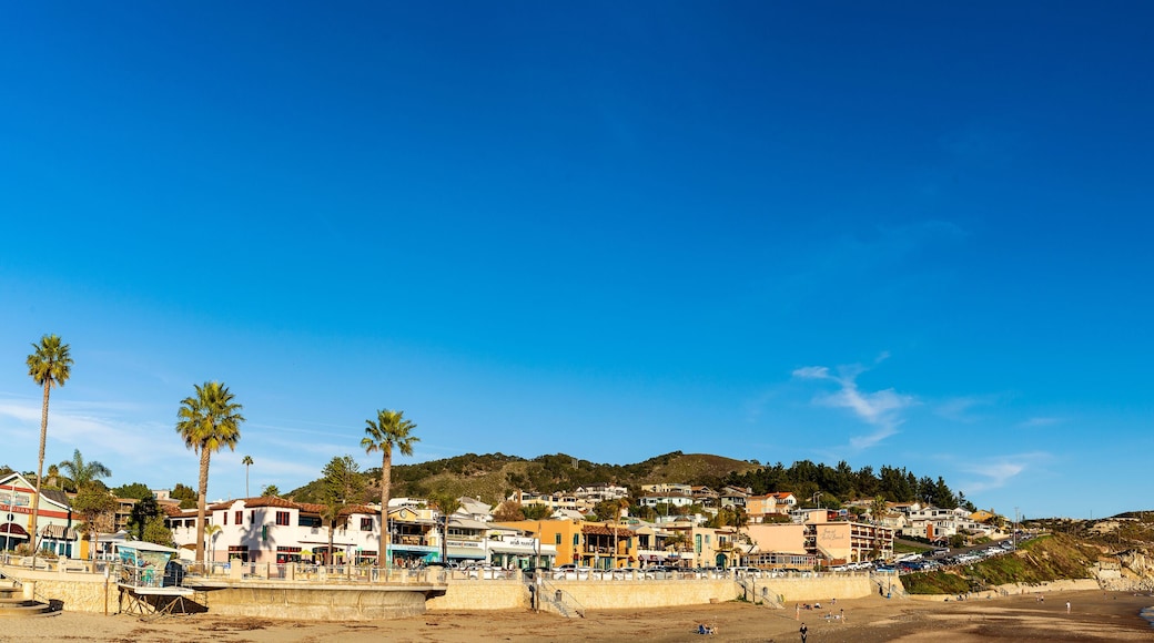 Panorama of Coastal Town, Avila Beach, CA
