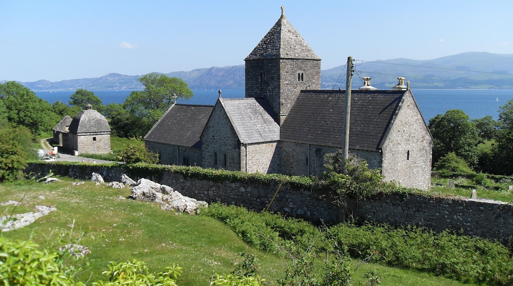 Behind Penmon Priory