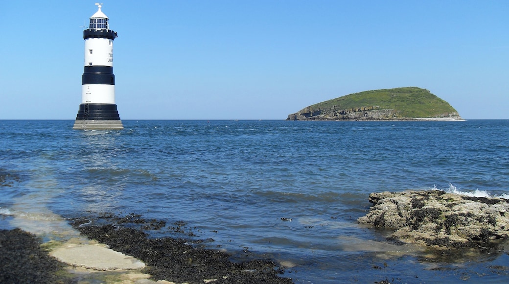 Puffin Island and lighthouse