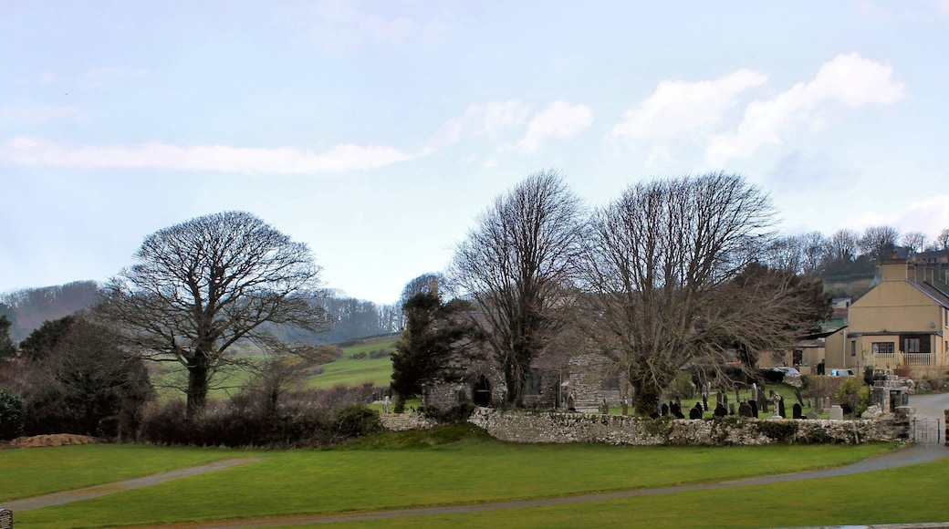 St Cawrdaf's Church, Llangoed, Ynys Môn (Anglesey), North Wales. Grade: II; Date Listed: 30 January 1968; Cadw Building ID: 5516.