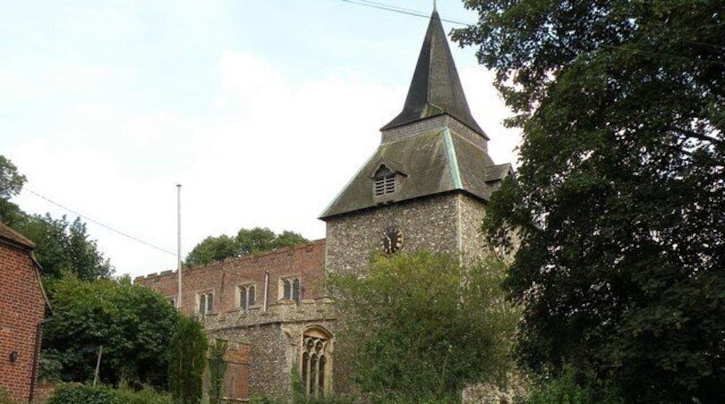 St. Mary Magdalene & St. Mary the Virgin church This is the parish church of Wethersfield. It dates back to the 13th century and has a massive Norman tower.