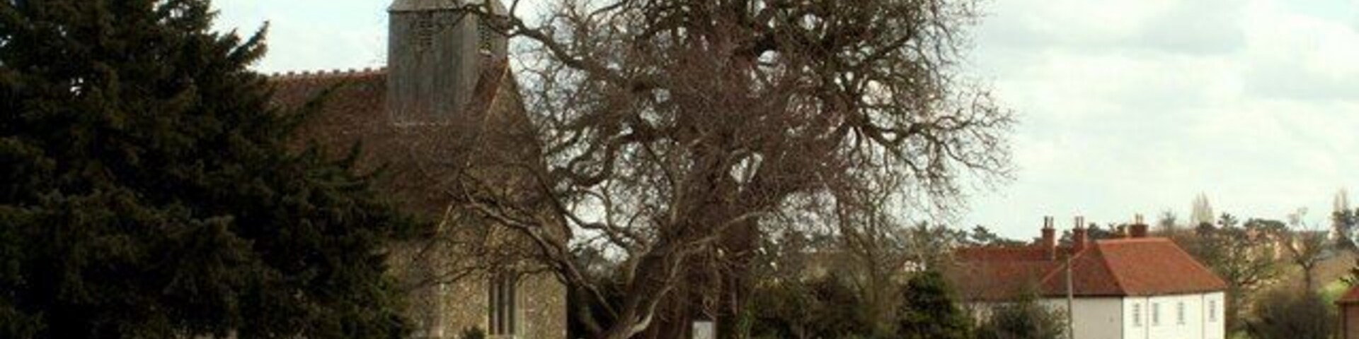 Black Notley church and Hall, Essex