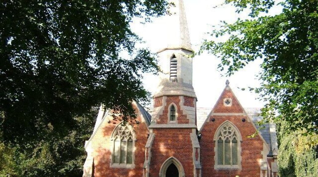 Chapel in Cemetery, London Road, Braintree. The cemetery is situated in London Road, north of the A120 by-pass.