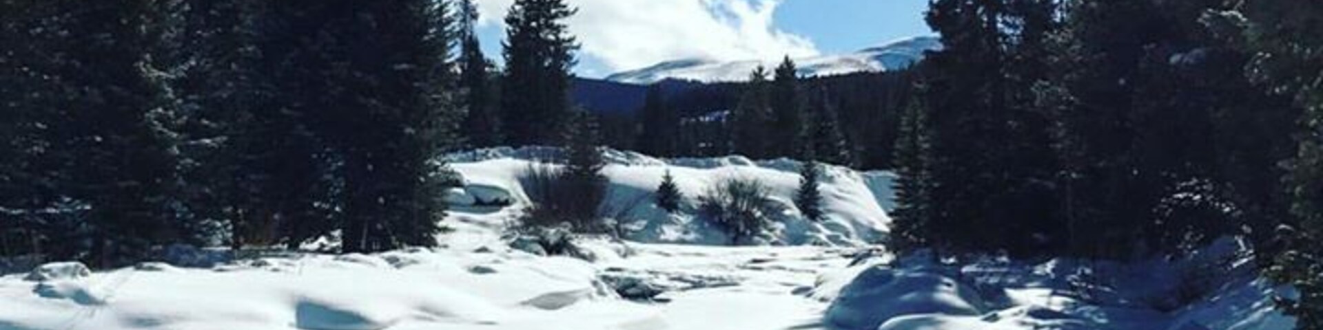 I love #winter in #colorado #breckenridge #snow & #mountains with #blue #skies... couldn't be prettier today  #nature #WinterWonders