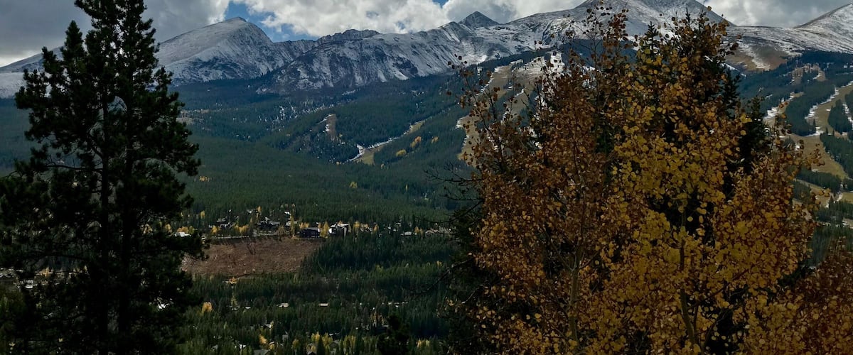 Breckenridge ski area...ski season is on its way.