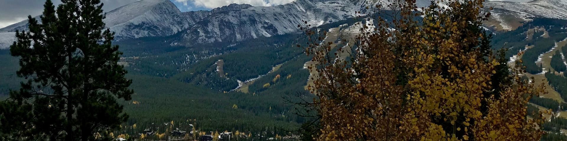 Breckenridge ski area...ski season is on its way.