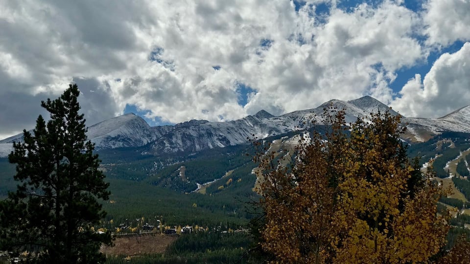Breckenridge ski area...ski season is on its way.