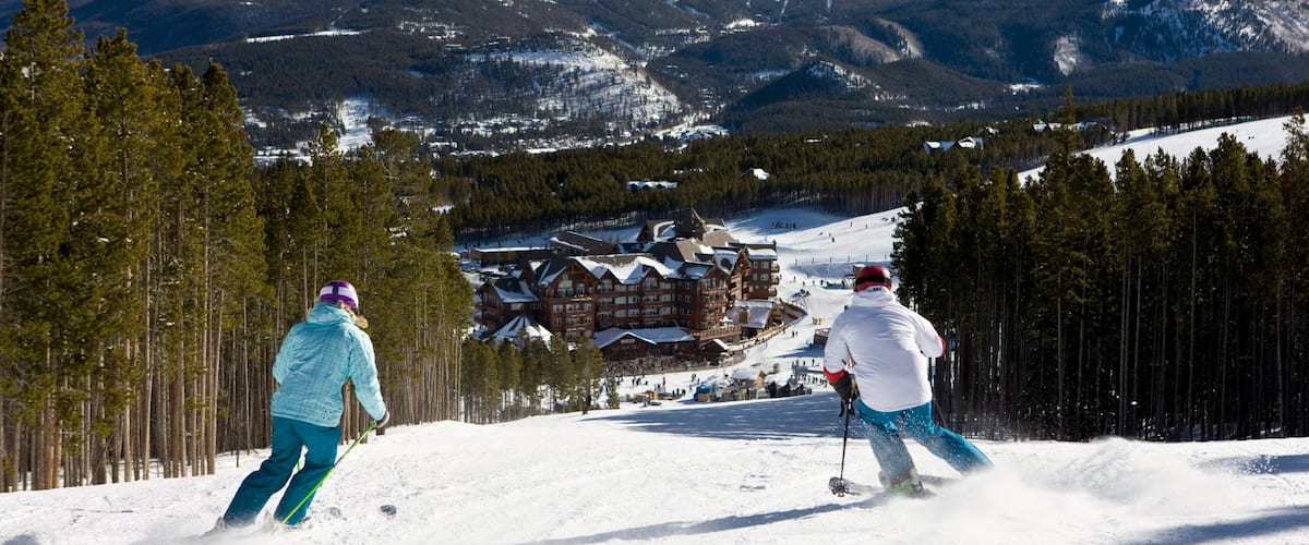 Breckenridge featuring snow skiing, snow and landscape views