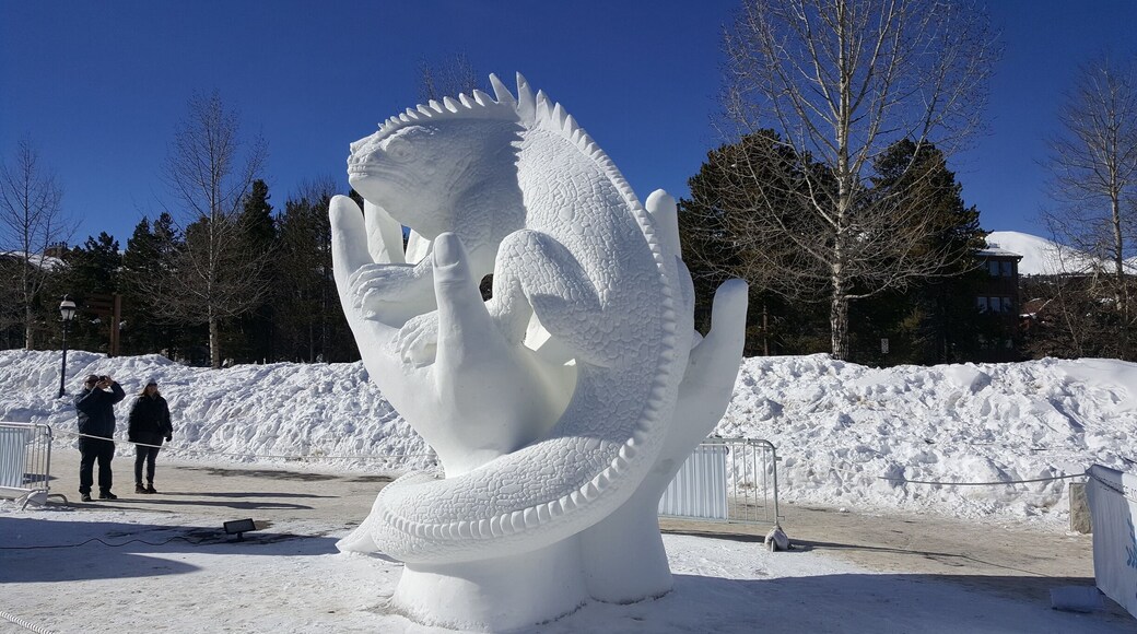 Snow scultures