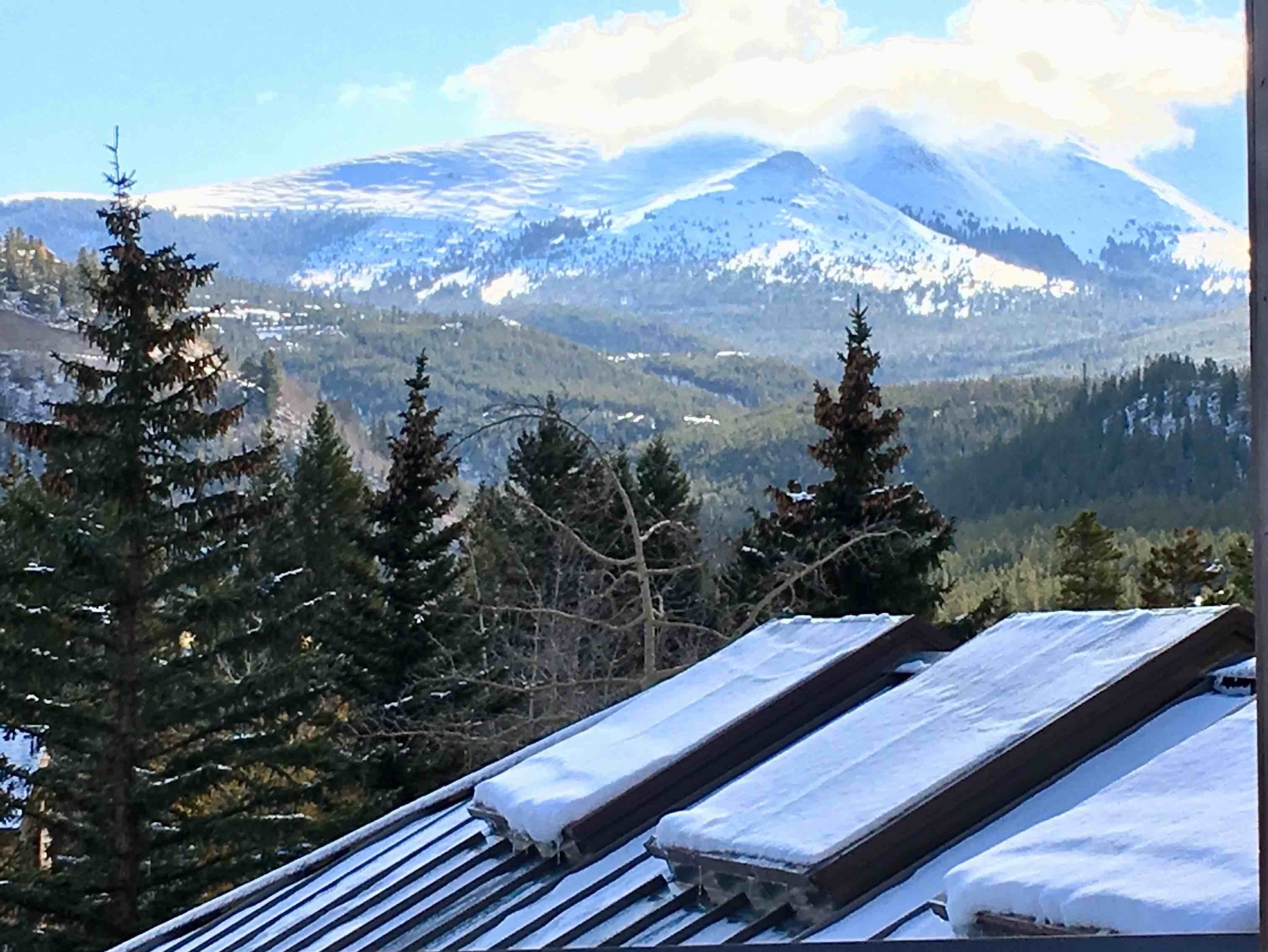 Another shot from balcony. Autumn 2018.