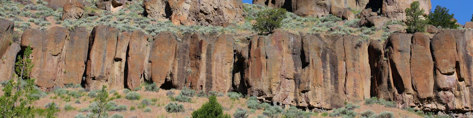 Hoodoos in Jarbidge Canyon