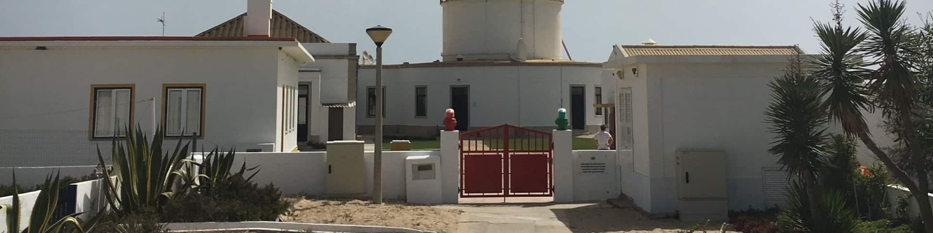 40 minutes boat ride from Faro to Ilha do Farol, with a cute lighthouse and crystalline waters