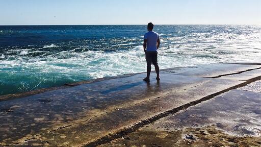 Looking out over the southern most point of Portugal