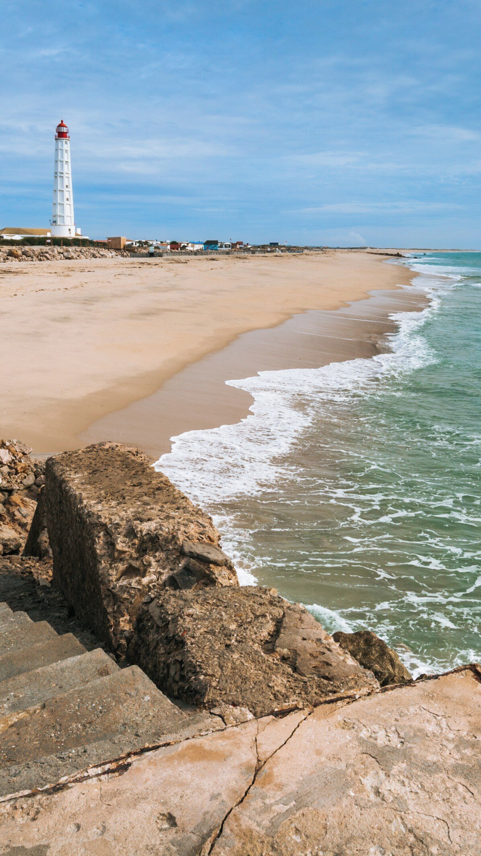 Visit Faro Island Beach in Montenegro with its stunning lighthouse and tranquil waves perfect for relaxation and exploration