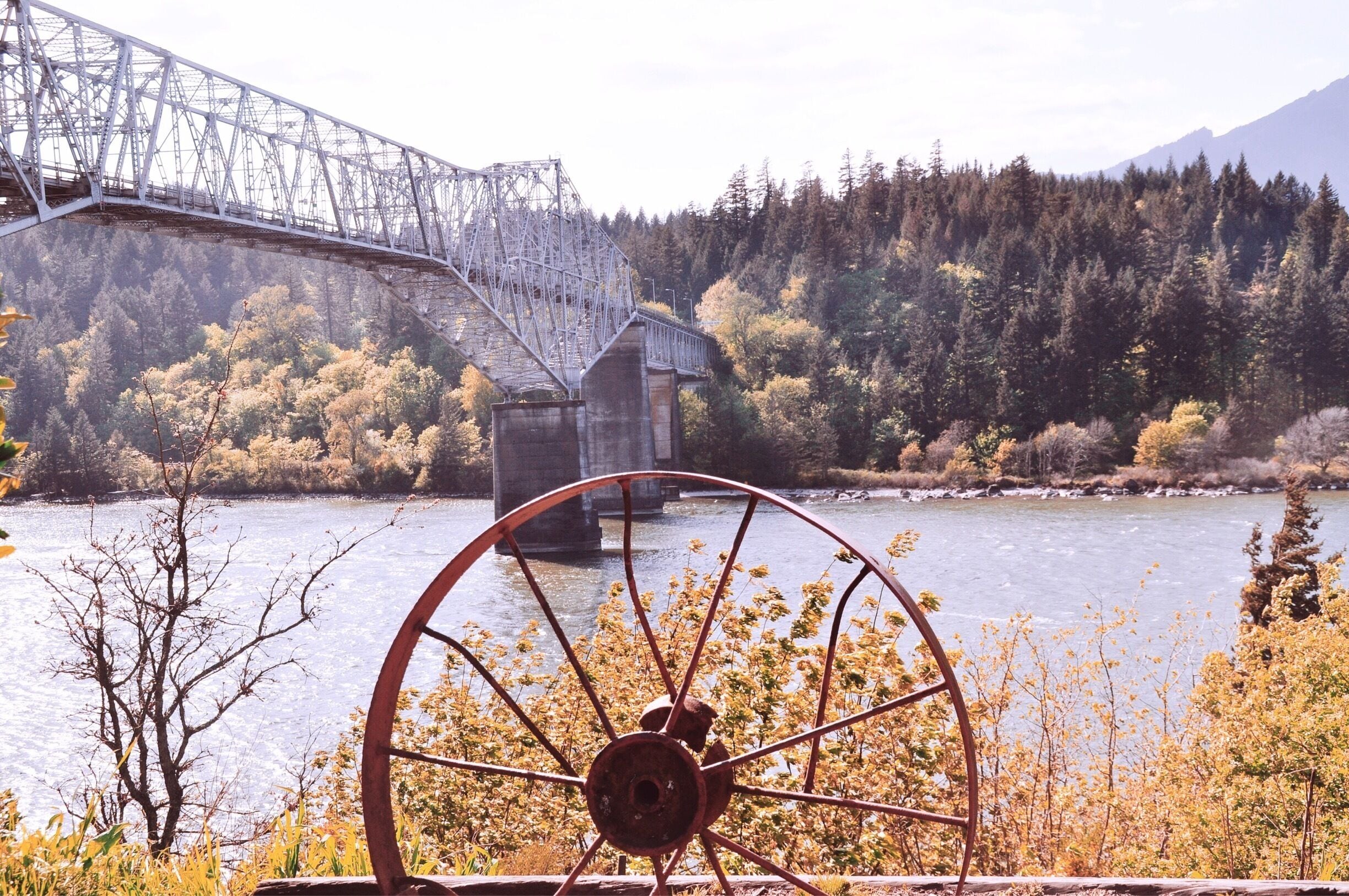 
-Bridge Of The Gods - Have you seen the movie "Wild".. This bridge in on it. Cheryl Strayed's true story of her 1,100-mile solo trek along the Pacific Crest Trail .. #roadtrip 