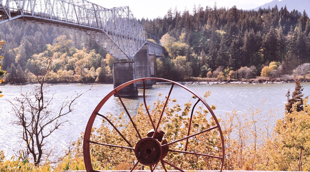 -Bridge Of The Gods - Have you seen the movie "Wild".. This bridge in on it. Cheryl Strayed's true story of her 1,100-mile solo trek along the Pacific Crest Trail .. #roadtrip