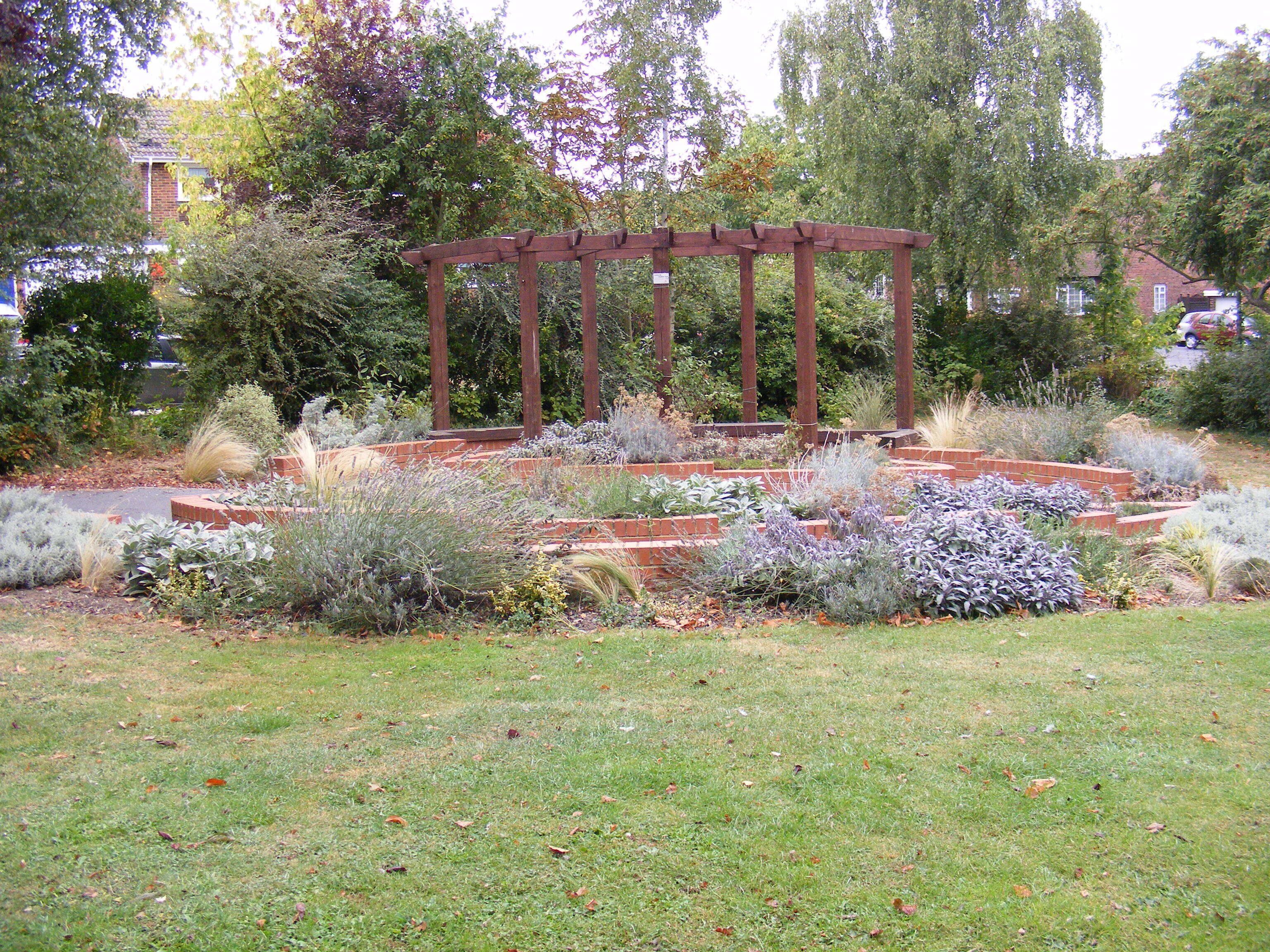 Garden Project at Great Baddow Recreation Ground Erected under the Community Initiative Fund