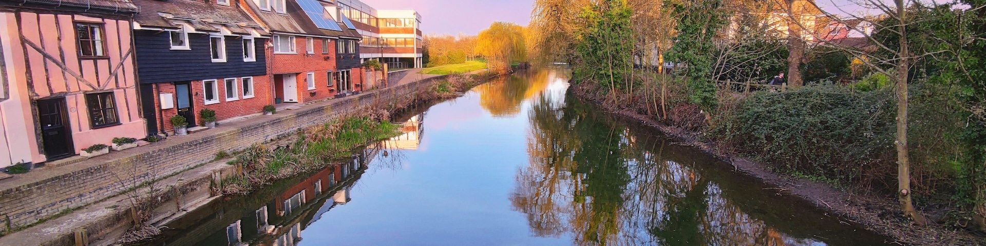 bridge over the river Colchester