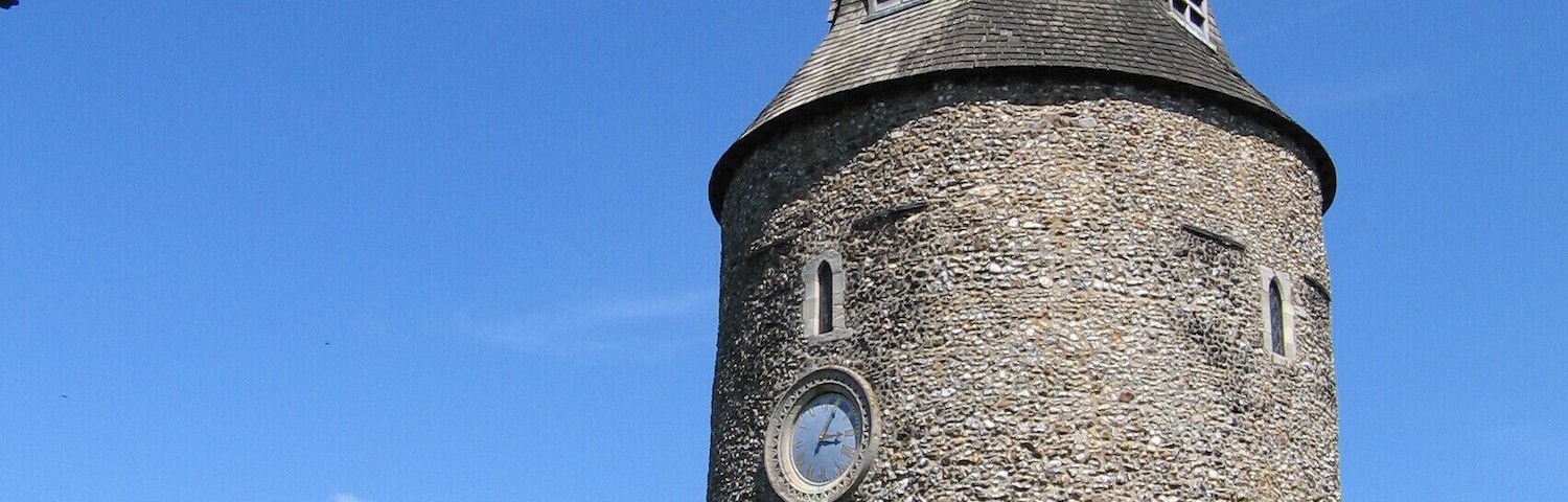 West tower of St Mary the Virgin parish church, Boreham Road, Great Leighs, Essex