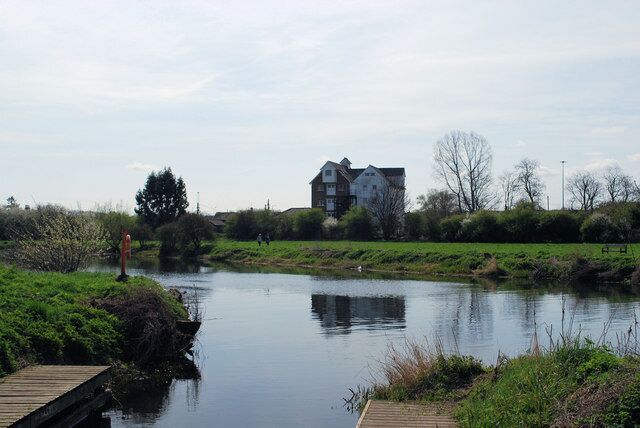River Chelmer and Moulsham mill