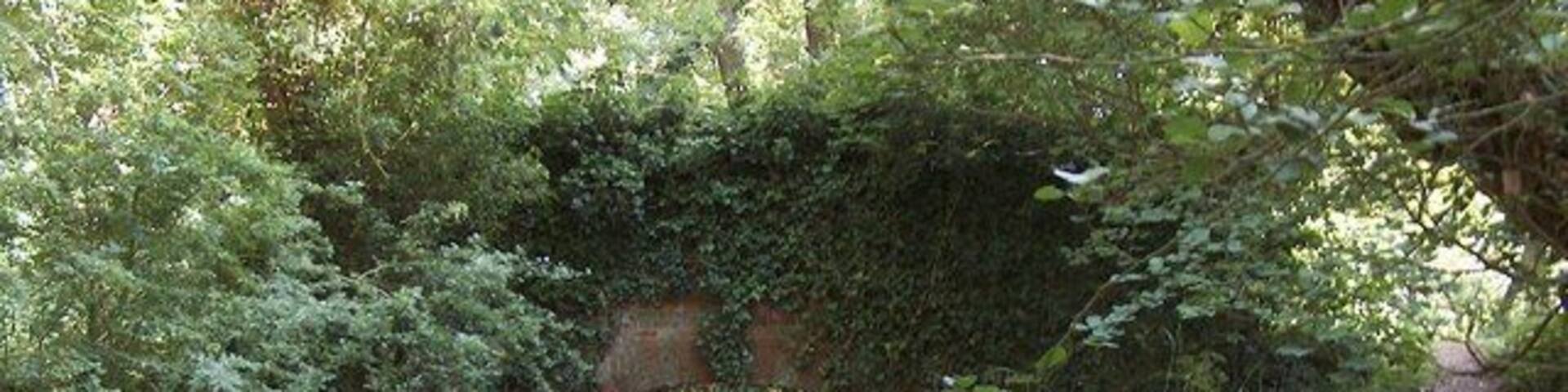 Bridge over the river Ter down the Dismals