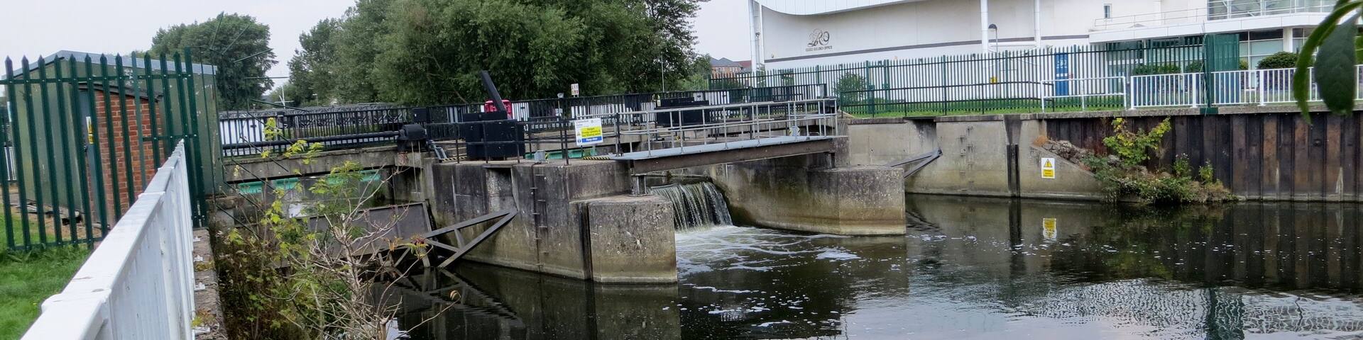 Essex Records Centre adjacent to the River - August 2012