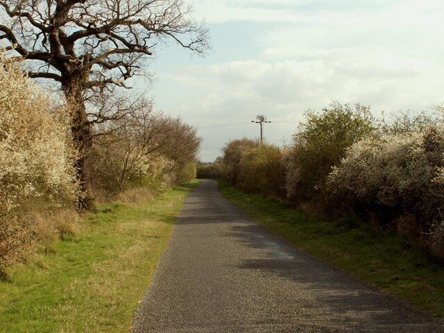 Church Lane, looking away from Stow Maries