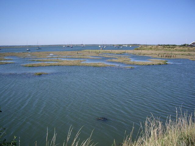 Over the Saltmarsh at high tide.