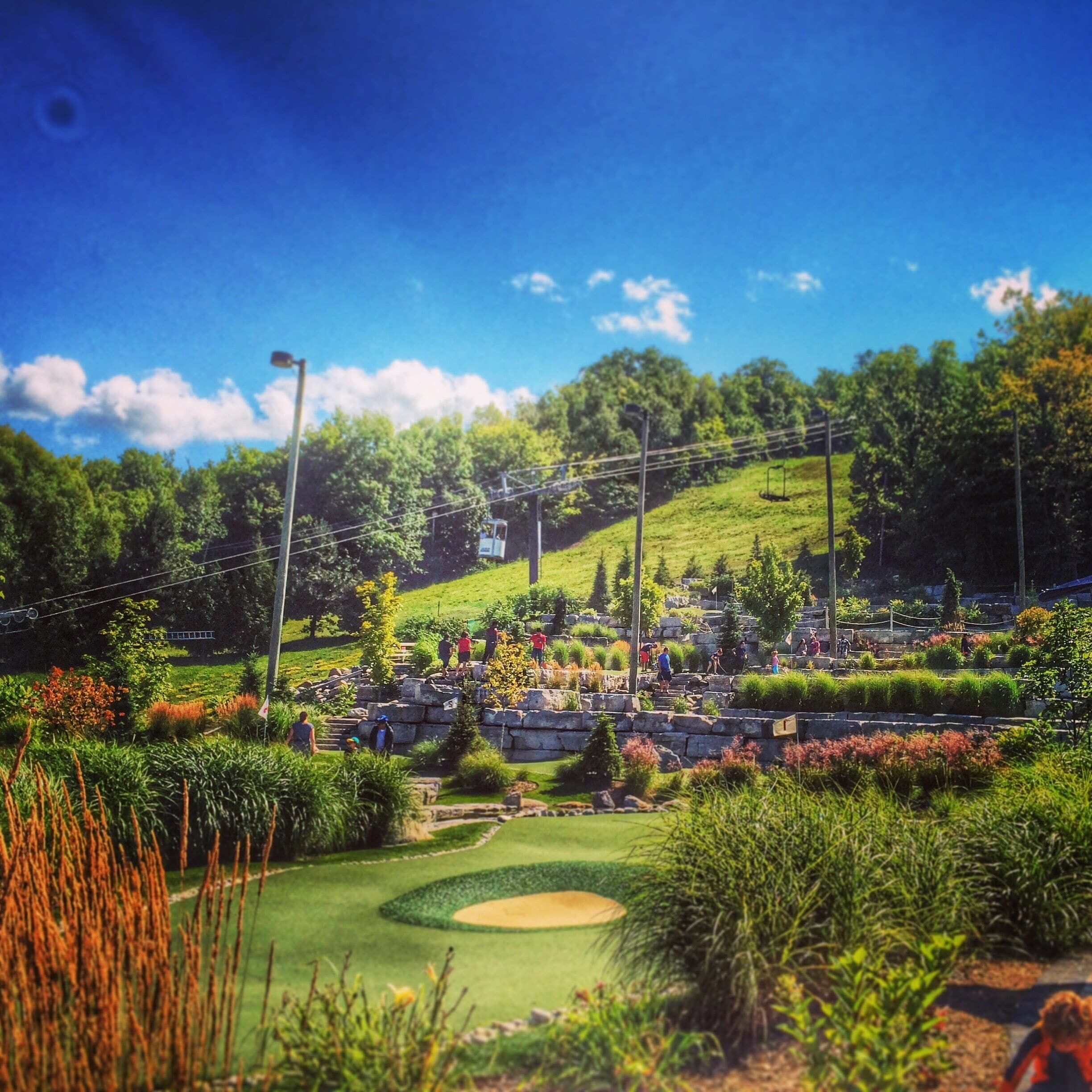 Blue mountain during summer time. #bluemountain #collingwood #summer #green #ontario