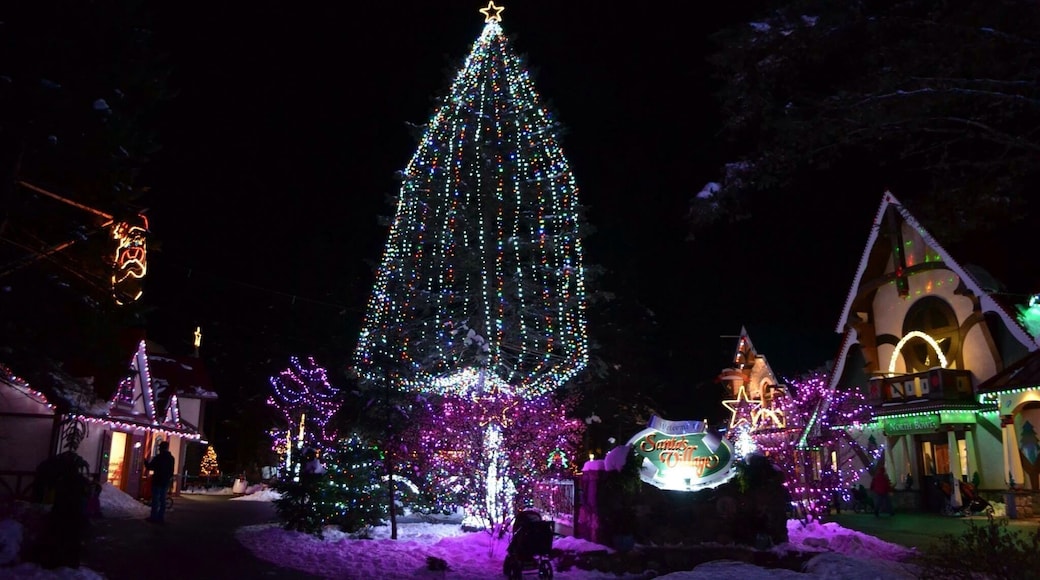 Santa's Village in Jefferson. NH is just so beautiful this time of year. A day here on the rides and meeting Santa, Mrs Claus, the elves and all of Santa's reindeer really get you in the Christmas spirit.
