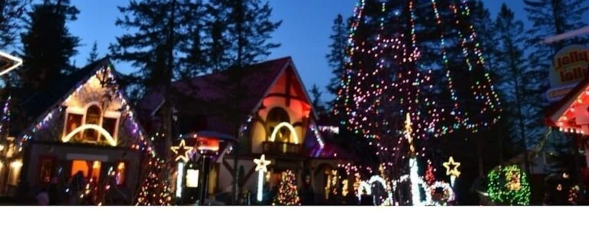Thousands of Lights at Sant's Village.