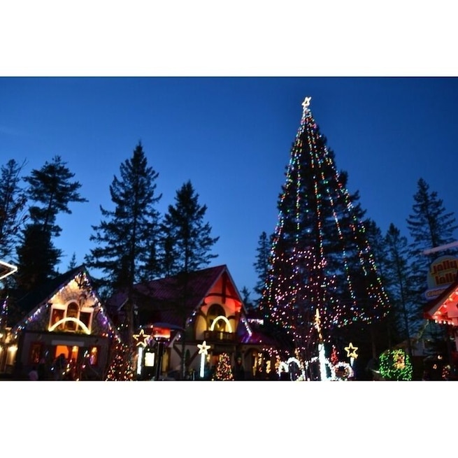 Thousands of Lights at Sant's Village.