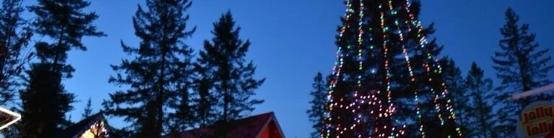 Thousands of Lights at Sant's Village.