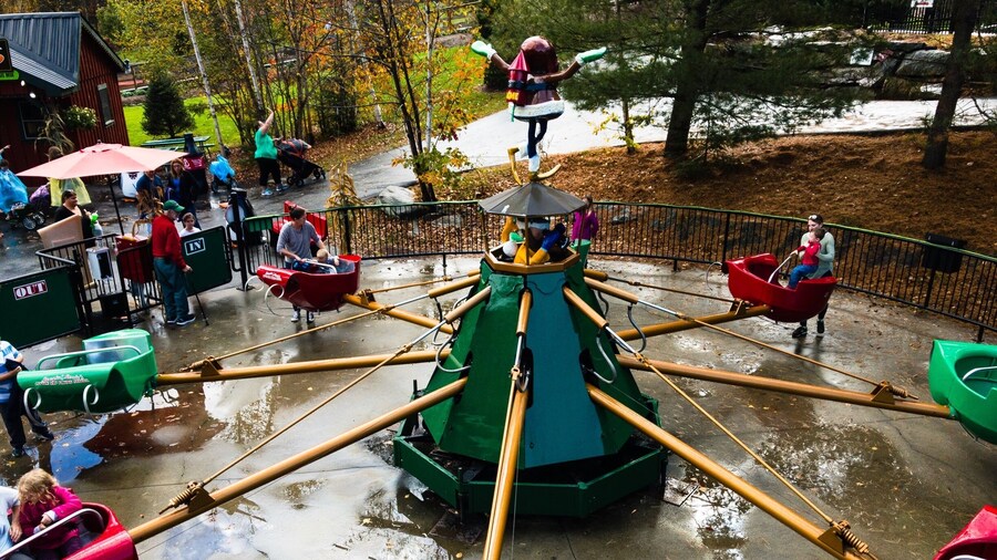 For a new and different travel experience while in New Hampshire’s White Mountains visit Santa’s Village. It’s an amusement park designed for people who are tired of the latest and greatest roller coaster rides. There’s something rather gentle and innocent about this place but even though they don’t have a fast coaster ride they still manage to squeeze a smaller one into the park as well as a bunch of other fun rides that are actually designed with smaller folks in mind.