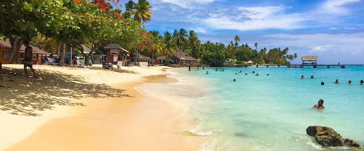 This is my favorite beach in all of Trinidad and Tobago. It has the clearest water and whitest sand in the whole country and with every possible convenience imaginable, it's the perfect all-day beach spot! #BeachBound