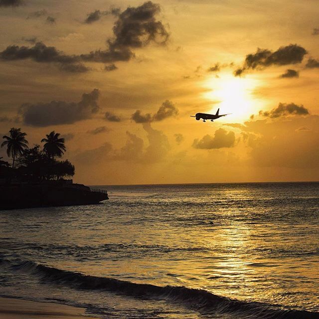 Place your chair in the upright position, and your beach lounger in recline.  The beach at Crown Point is a 3-minute walk from the Tobago airport.

See more idyllic beach photos from Tobago at: http://www.travelblissnow.com/beach-photos-tobago/