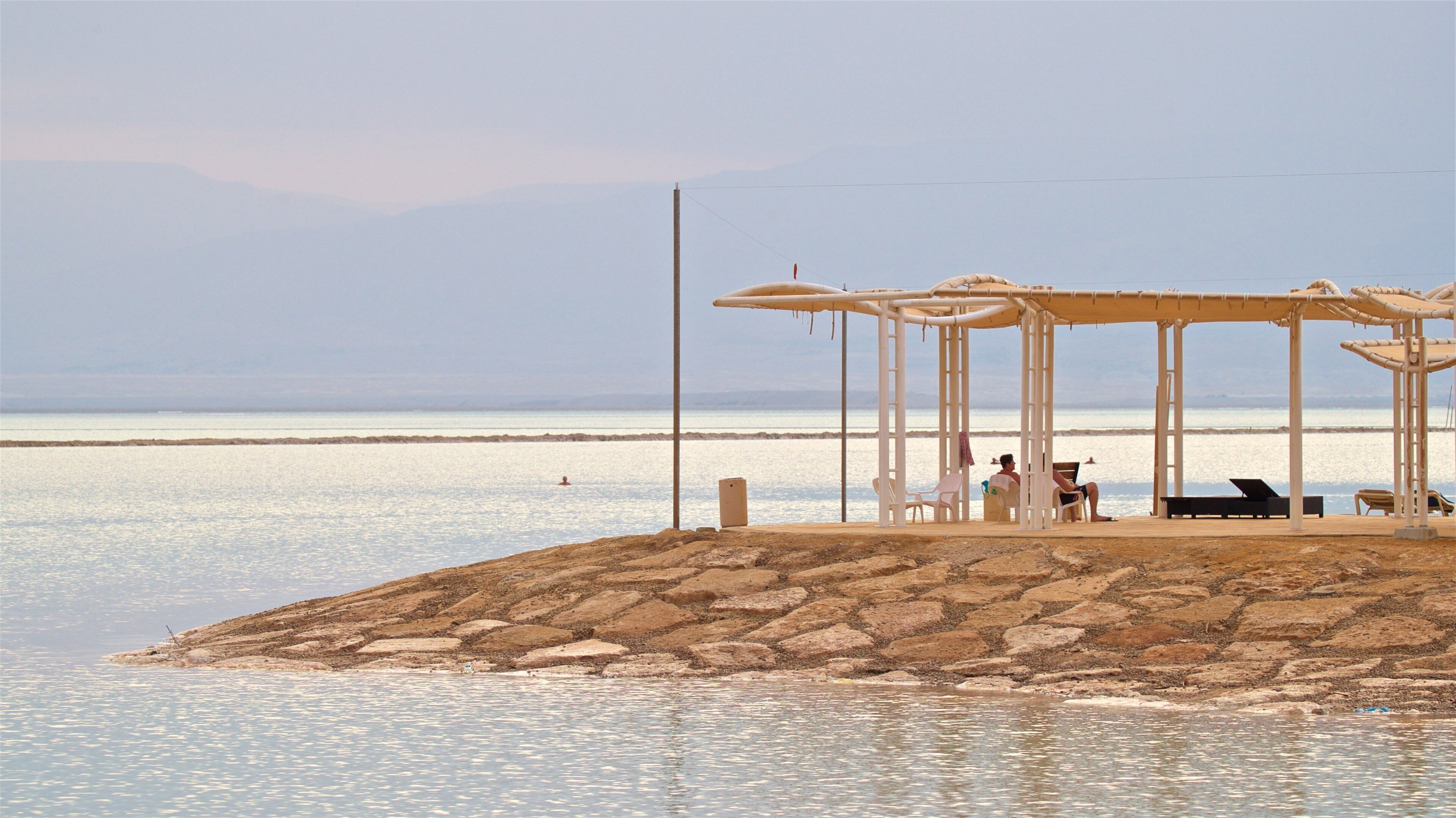 Ein Bokek showing general coastal views