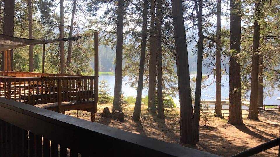 The morning at Camp Tulequoia in the Sequoia National Forest.