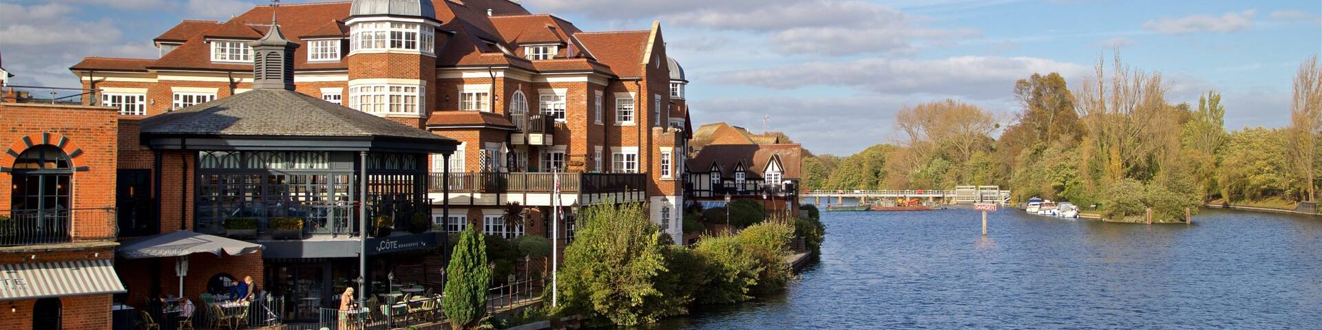 Eton which includes a river or creek